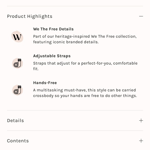 Free people We The Free Soho Convertible Sling (cross body backpack) - Picture 5 of 15